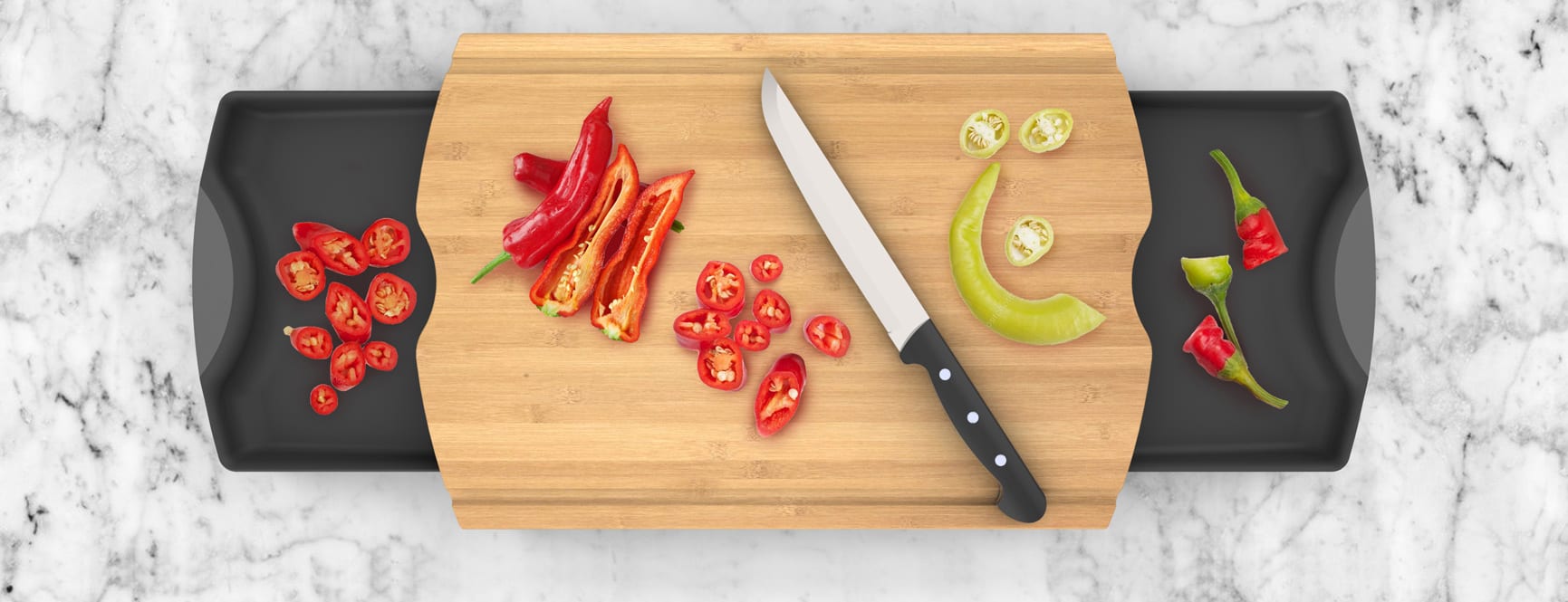 Bamboo Cutting Board Portfolio Header