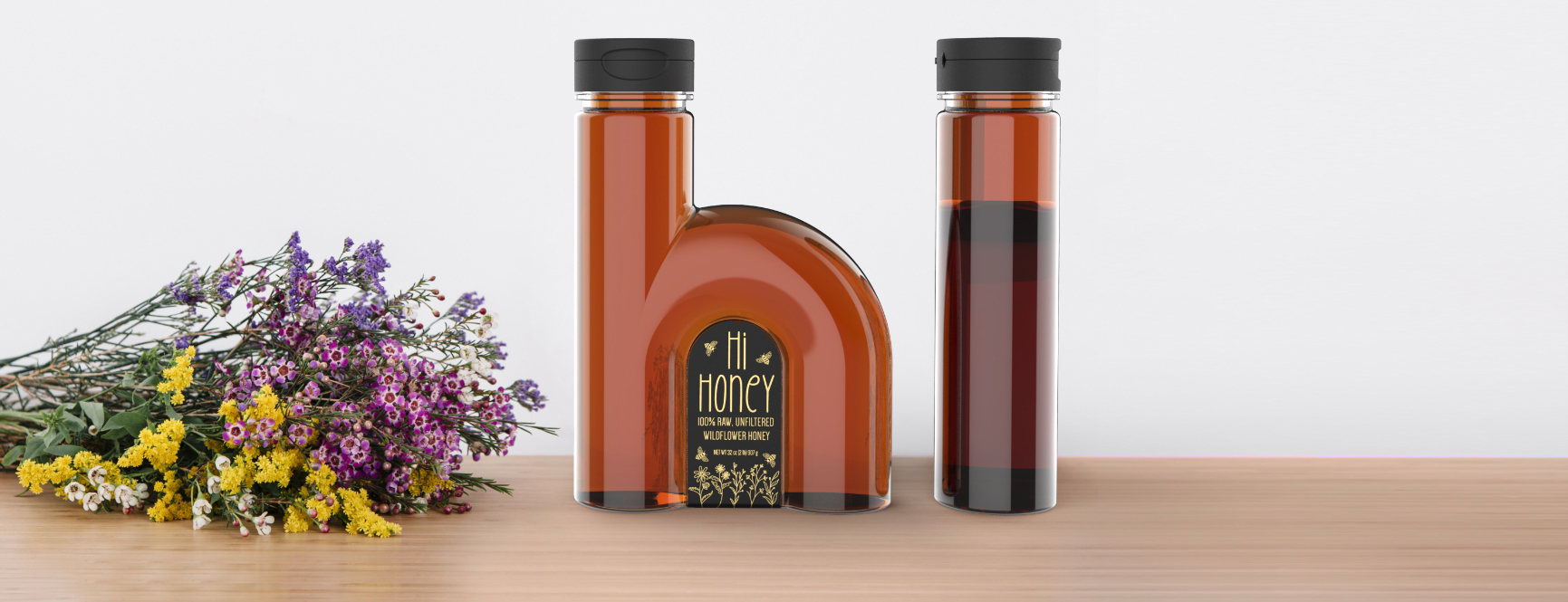 Hi Honey Portfolio Header
